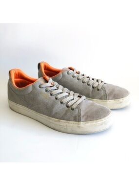Andre’ Leather and Canvas Sneakers
